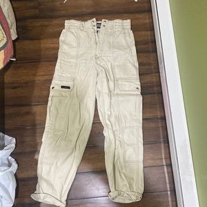 Urban outfitters white cargo/skate jean size 28
